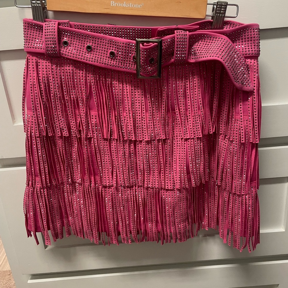Pink skirt